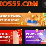 KO555 GAME LOGO